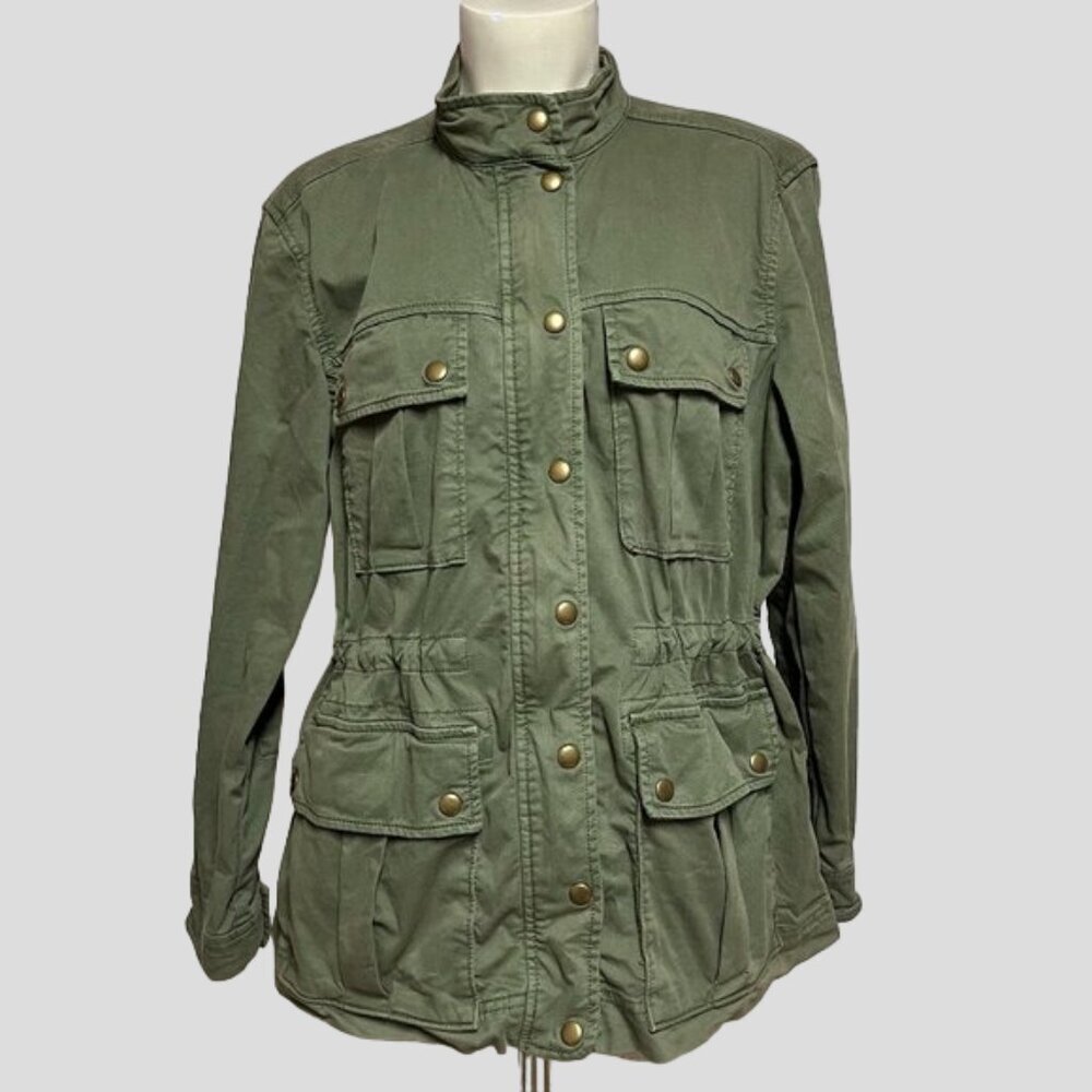 Gap Army Military Style Green Cotton Jacket